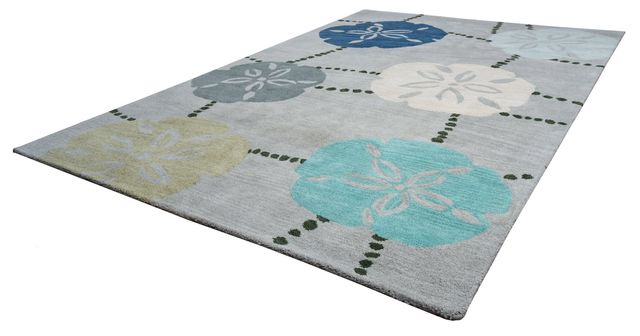 Rizzy Home Cabot Bay Blue 5' x 8' Rug-2