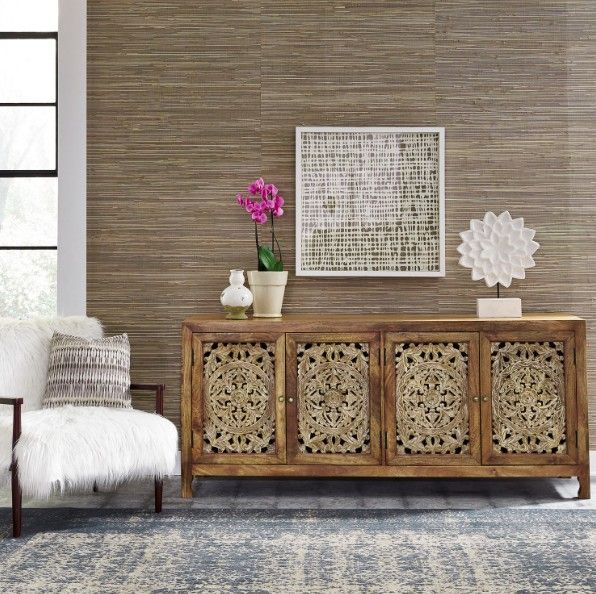 Liberty Furniture Marisol Weathered Honey Accent TV Stand-1
