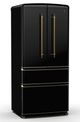 FORNO® Luigi 33 in. 18.0 Cu. Ft. Black Counter Depth French Door Refrigerator-1