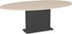 Amisco Customizable Lucarelli 84" Oval Dining Table with 1" White Oak Veneer Top-0