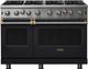Viking® 5 Series 48" Onyx Liquid Propane Pro Style Gas Range-0