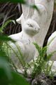 A & B Home White Small Rabbit Figurine-4