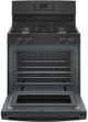 GE® 30" Black Freestanding Gas Range-2