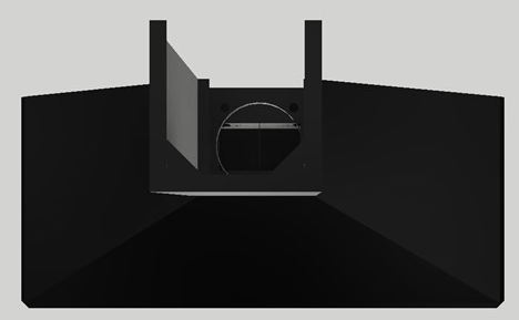 Vent-A-Hood® 48" Black Wall Hood-3