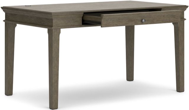 Signature Design by Ashley® Janismore Weathered Gray Office Small Leg Desk-1