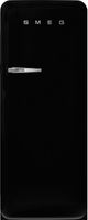 Smeg 24" 9.5 Cu. Ft. Matte Black Compact Refrigerator-0