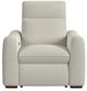 Flexsteel® Ava Silver Sand Fabric Power Recliner with Power Headrest and Lumbar-2