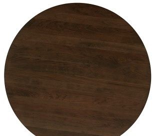 Artisan & Post by Vaughan-Bassett Crafted Cherry Dining by Ben & Erin Napier Dark 48" Round Table with Black Base-3