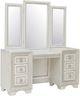 Pulaski™ Camila Creamy White Vanity and Mirror-0