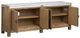 Magnussen Home® Plum Creek Sierra Brown Door Console with Marble Top-3