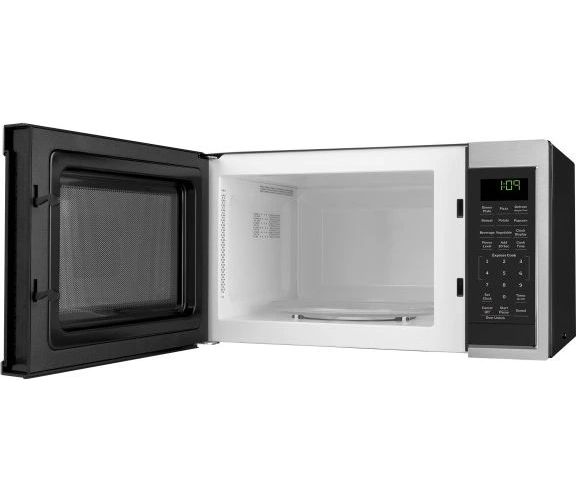 GE® 0.9 Cu. Ft. Stainless Steel Countertop Microwave-1