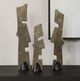 Uttermost® Geometric Echoes 3-Piece Black/Bronze Sculpture Set-1