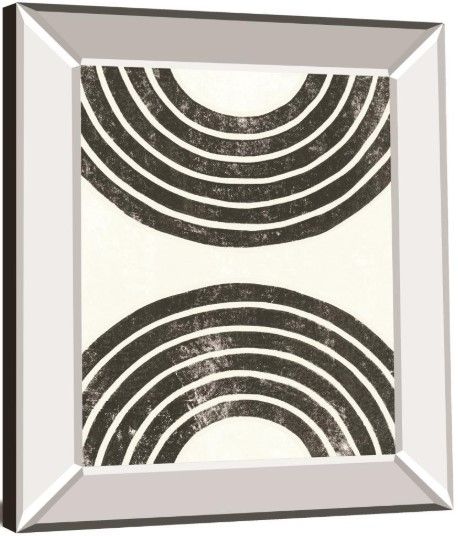 Classy Living Moira Hershey Over the Rainbow BW I Wall Art-1
