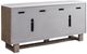 Signature Design by Ashley® Loyaska Grayish Brown/White 68" TV Stand-3