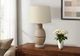Monarch Specialties Inc. Beige Resin Table Lamp with Beige Shade-2