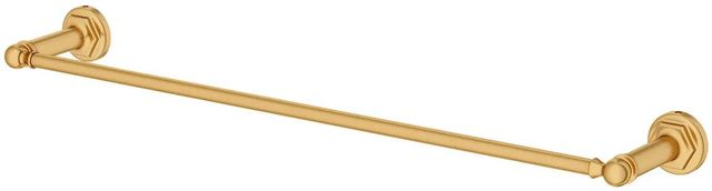 DXV Oak Hill® Satin Brass 24" Towel Rack-2