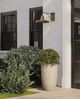 Currey & Company Mariner Antique Brass Outdoor Wall Sconce-4