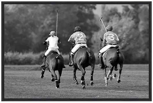 Crestview Collection The Art of Polo 2 3-Piece Wall Art Set-2