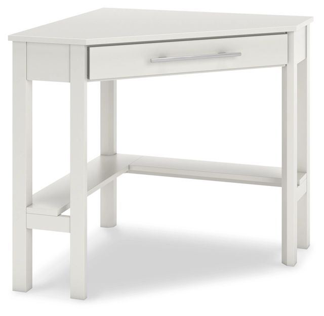 Bureau d'angle pour bureau à domicile deSignature Design by Ashley® Grannen - Blanc