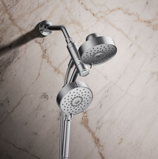 KOHLER® Purist® Polished Chrome 2.5 GPM 2-in-1 Multifunction Shower Combo Kit-1