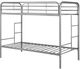 Furniture of America® Rainbow Silver Twin/Twin Bunk Bed-0
