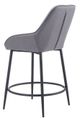 Zuo® Modern Vila Gray Counter Stool-4
