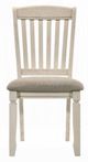 ACME Furniture Fedele 2-Piece Cream/Tan Side Chair Set-1