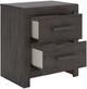 Signature Design by Ashley® Prendonea Charcoal Nightstand-2