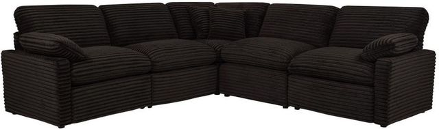Coaster® Collins 5-Piece Chocolate Brown Modular Power Reclining Sectional-0