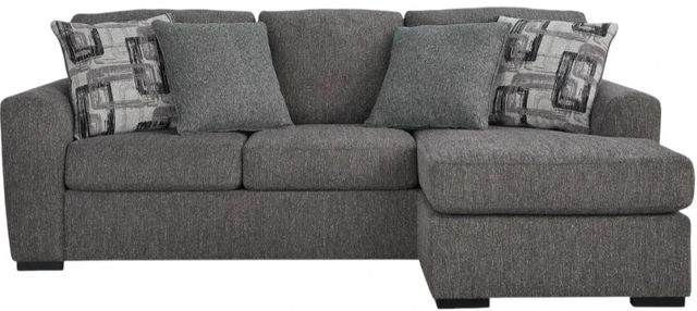 Signature Design by Ashley® Gardiner Pewter Chaise Sofa-1