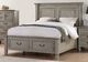 Lake Shore Cottage Grey Queen Storage Bed-0