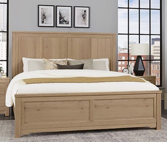 Artisan & Post by Vaughan-Bassett Crafted Cherry Bedroom by Ben & Erin Napier Bleached Cherry Queen Panel Bed-1