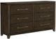 Mazin Furniture Griggs Espresso Dresser-1
