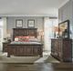 Liberty Furniture Big Valley 4-Piece Brownstone King Panel Bedroom Set-1
