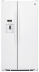 GE® 25.4 Cu. Ft. White Side-By-Side Refrigerator-0
