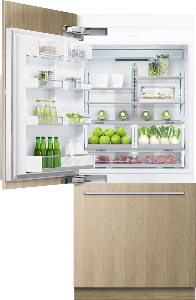 Fisher & Paykel Series 7 36 in. 16.8 Cu. Ft. Panel Ready Bottom Freezer Refrigerator-1