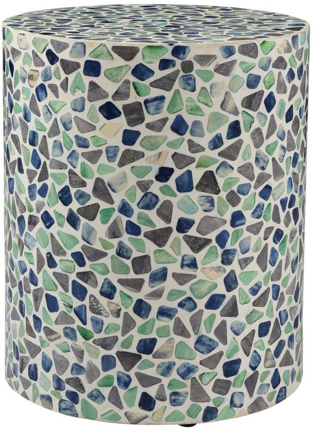 Moe's Home Collection Olympia Multi-Colored Cylindrical Side Table-0