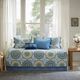Olliix by Madison Park Blue Tangiers 6 Piece Reversible Daybed Cover Set-0