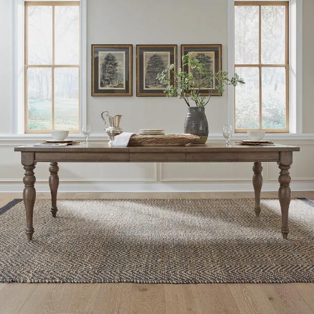 Liberty Furniture Americana Farmhouse Dusty Taupe Rectangular Dining Table-2