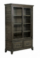 Kincaid Furniture Plank Road  Rankin Charcoal Darby Display Cabinet-0