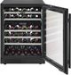 Marathon® 24" Black Stainless Steel Wine Cooler-2