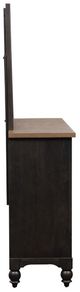 Liberty Furniture Americana Farmhouse Black Dresser and Mirror-3
