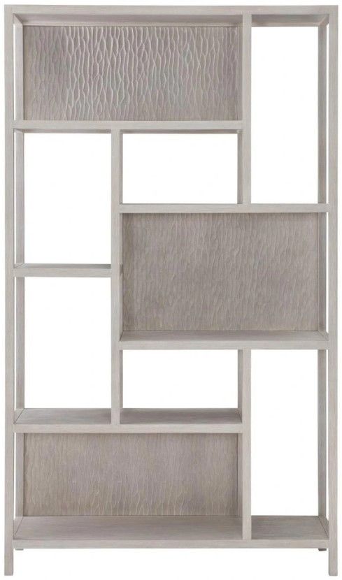 Bernhardt Solaria Weathered Bone Etagere-2