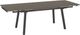 Amisco Customizable Lewis 90" Rectangular Extendable Table with 1" White Oak Veneer Top and 2 Leaves-1