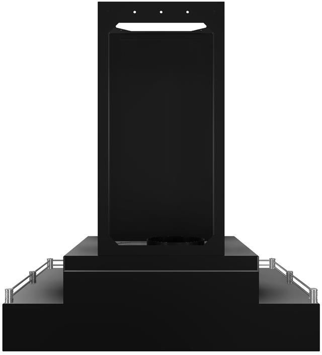 Vent-A-Hood® 30" Black Contemporary Wall Mount Range Hood-1