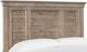 Magnussen Home® Lancaster Dovetail Gray Queen Shutter Panel Headboard-0