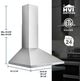 Broan® BWP1 Series 30" Stainless Steel Wall Mounted Range Hood-2