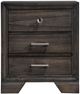 Crown Mark Jaymes Dark Brown Nightstand-2