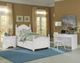 Vaughan-Bassett French Market Soft White Youth Full Poster Headboard-3