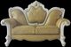 ACME Furniture Picardy Antique Pearl/Butterscotch Loveseat-1